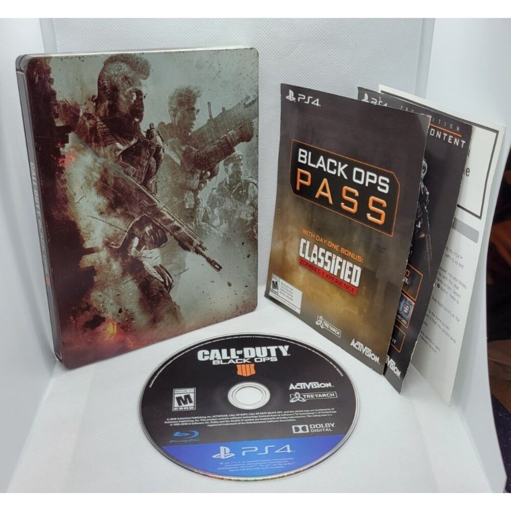 Call of Duty: Black Ops IIII Steelbook (Sony PlayStation 4)